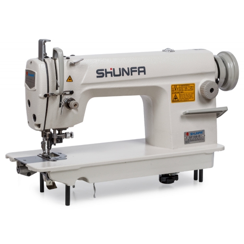 Одноигольная прямострочная швейная машина с ножом Shunfa SF 188-D